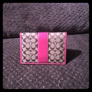 Coach ID holder